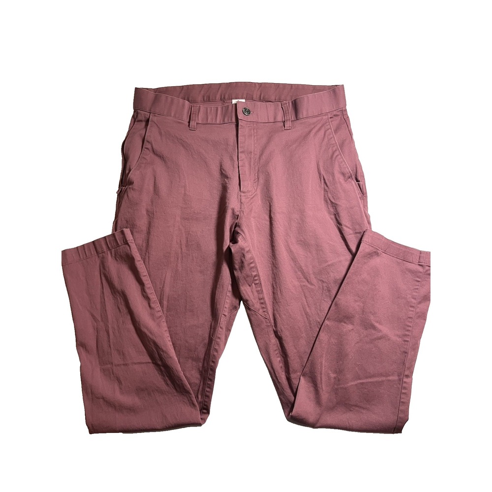 Fabletics Men's Pants maroon‎ 33x32